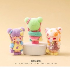 Traditional Oriental Plush Figure Blind Box Cute Decorative Collectible Toy Gift