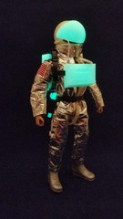 Custom 3D printed GI Joe Space Astronaut Helmet visor in multiple colors
