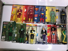 Mego DC LOT OF 11 FIGURES BATMAN, FLASH, SUPERMAN, LANTERN, ARROW, SHAZAM, NEW