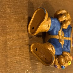 Marvel Super Hero Squad Thanos Figure 2009 Hasbro Infinity Gauntlet