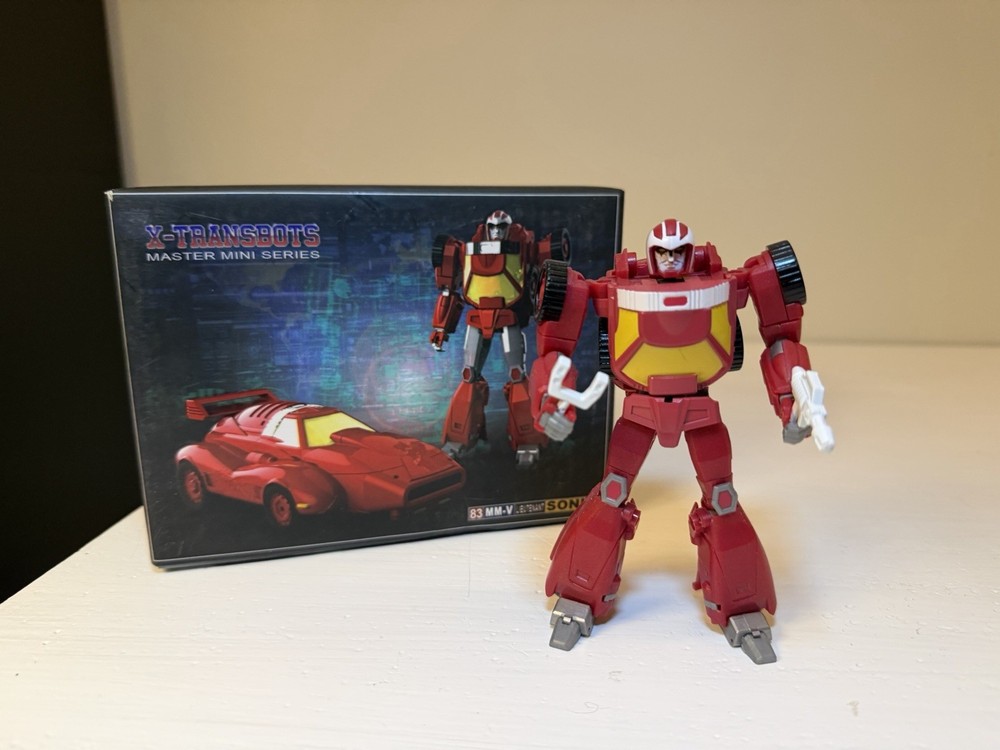 X-Transbots Mm-V Lieutenant Sonic MP Scale Gobot Turbo Complete