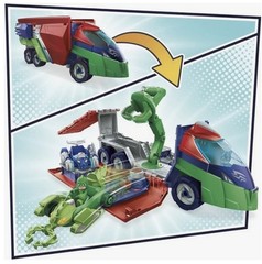 PJ Masks Launching Seeker Transforming Vehicle Car Toy Playset. Ages 3+ NEW