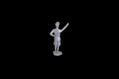 WWII German Rommel Field Marshall MARX playset plastic toy soldiers 54mm