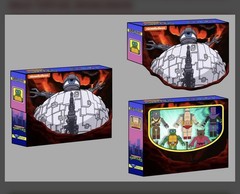 TMNT Teenage Mutant Ninja Turtles Minimates Technodrome Deluxe Box Set