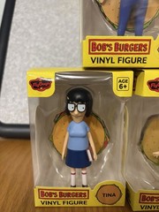 Bob’s Burgers Set of 4″ Figures: Linda, Bob, Tina, Louise & Gene.