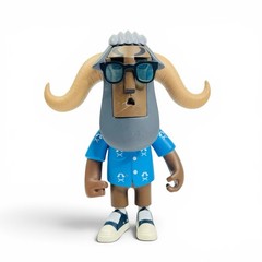 Pop Mart x Hands In Factory Horn’s Yard Black Jack good man Figure Loose No Box
