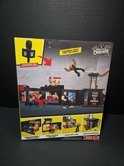 WWE knuckle crunchers microphone Playset with exclusive Final boss The Rock!