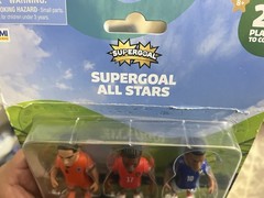 3 Different Super Goal World Cup Collectible Action Figures 5-Pack