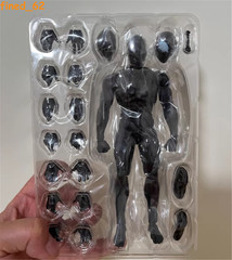 Whale Works WW03E ASH Black Skin Special Version 1/12 Male Action Figure Body