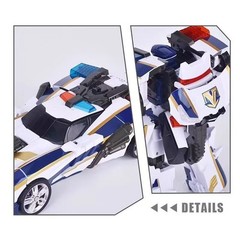 Tobot V Galaxy Detectives Sergeant Justice Captain Police Transforming Robot