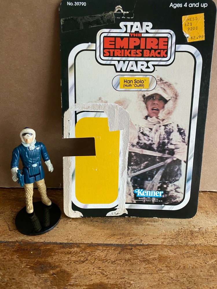 Star Wars The Empire Strikes Back Han Solo Hoth Outfit Kenner 1980 31-Back