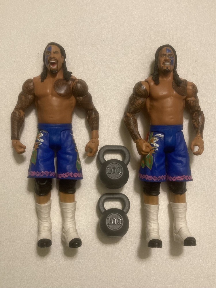 WWE Mattel Uso Battle Pack 37 Jimmy Jey Wrestling Figure WWF Bloodline Usos