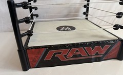 Mattel WWE WWF RAW Smackdown Wrestling Ring Arena 2010 Bouncy Floor 12”