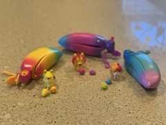Cepia BANANAS BUNCH of 3 Peel to Reveal Animal Figures Lot