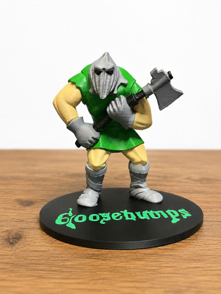 Goosebumps A Night in Terror Tower Custom Figure, Goosebumps Logo, Collectibles
