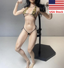 US TBLeague S22A 1/6 Female Pale Flexible Seamless Muscle Body Figure model Toy