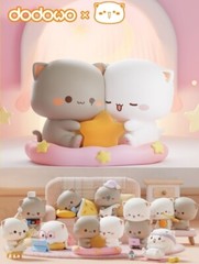 Season4 MITAO CAT Peach Goma LuckyCat Couples Figure Toy Birthday Christmas Gift