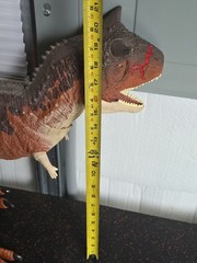 Jurassic World Super Colossal Carnotaurus Toro 39” Dinosaur Figure HBY86 Mattel