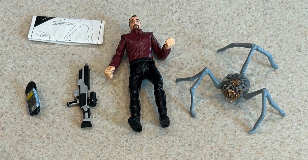 LOST IN SPACE Sabotage Dr Smith Action Figure (1997) — Loose Complete