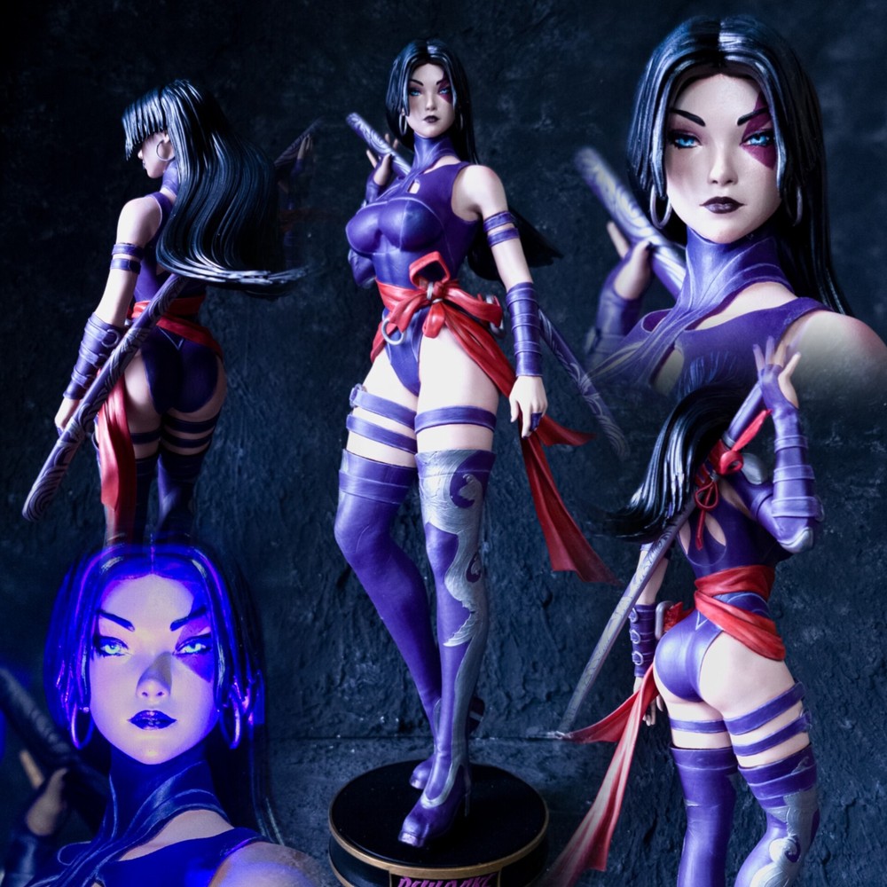 1:6 Psylocke figure from Marvel Rivals 2 | HAND PAINTED | 32cm (MADE TO ORDER)