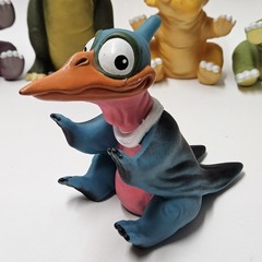1988 Land Before Time Pizza Hut Hand Puppets Complete Set of 6 VTG Amblin Figure