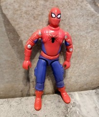 GI Joe Black Major Custom Spider-Man Figure Complete 3.75″ O-RING w/ Alt Head