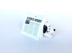 101 Dalmatians Hiding under a newspaper Figure, Vintage McDonald’s 1990’s