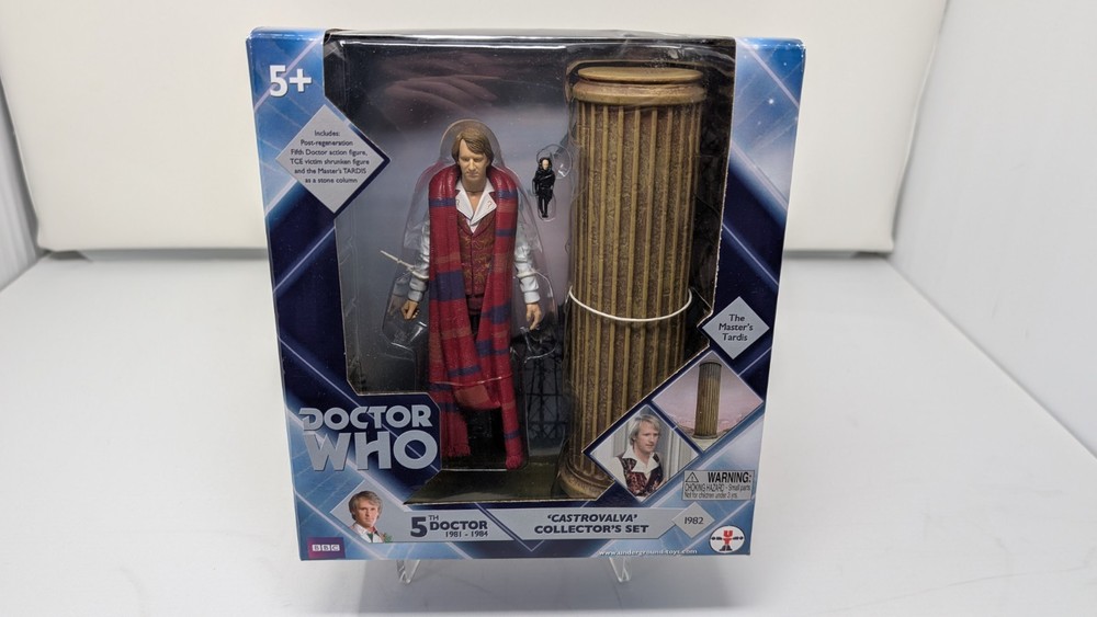 Doctor Who 5th Doctor Castrovalva Collectors Set (See Photos)