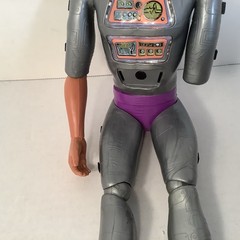 Kenner Six Million Dollar Man Maskatron Robot 13″ Vintage Solid Incomplete