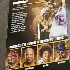NEW MATTEL WWE Elite Legends The Godfather Action Figure Series 26 TOY FIGURE