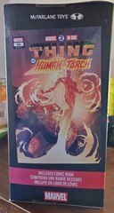 Marvel F4 Human Torch #10 1:6 Scale Posed Fig. W/Scene & Comic by Mcfarlane Toys