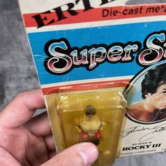 Vintage ERTL Super Stars ROCKY III 3 DieCast Metal 3” Action Figure Die Cast
