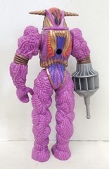 (Complete) Loose 1986 Hasbro 6.75″ Inhumanoids Earth Corps “Auger” Action Figure