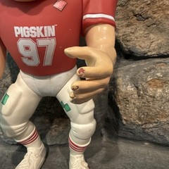 1986 HG Toys Pigskin 15in Football Plastic Articulated Figure