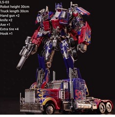 BMB LS03 Autobot OP-Leader UT Knight Action Figure Model Robot Deluxe Verion