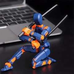 Titan13, Dummy 13, T13 Action Figure,Toy Robot, 3D Printed