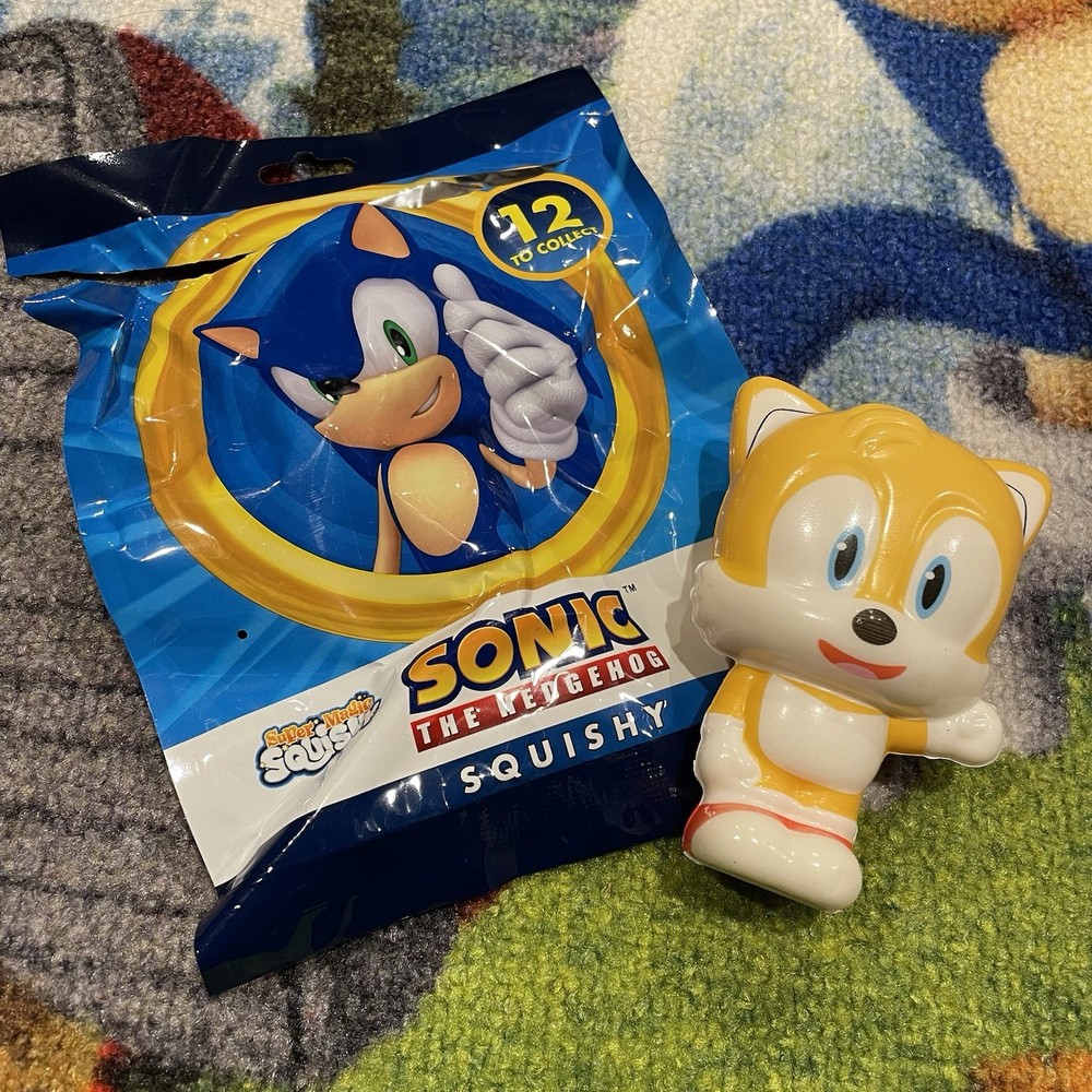 Sonic The Hedgehog Super Magic Squishy Figure TAILS Khadou 2025 4”