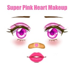 ROBLOX Celebrity Series 8 SUPER PINK HEART Face – UNUSED – Code Sent in Messages