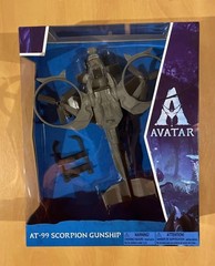 Avatar World of Pandora AT-99 Scorpion Gunship HELI/ RDA Pilot McFarlane 2021