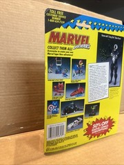 Toy Biz 1991 Marvel Super Heroes Venom Living Skin Action Figure 4.5″ MOC VTG