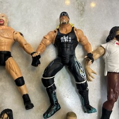 Lot Of 15 Wrestling Figures Mixed Different Years & Collections 90’s & More