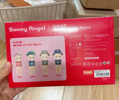 Sonny Angel x WAAC Collaboration Limited Edition Pink Heart Pattern Sealed