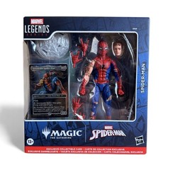 [Marvel Legends] Spider-Man (Damaged) Action Figure w/ Magic: The Gathering Card