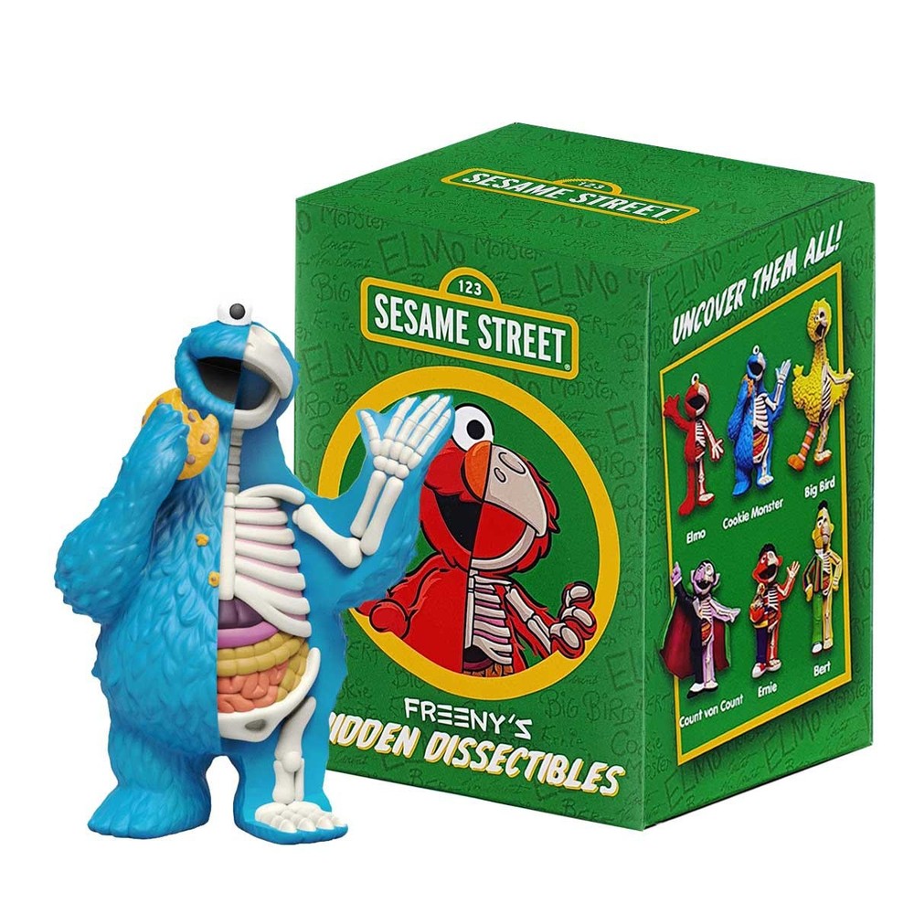 Freeny’s Hidden Dissectibles Sesame Street 4-Inch Pack [1 RANDOM Figure]