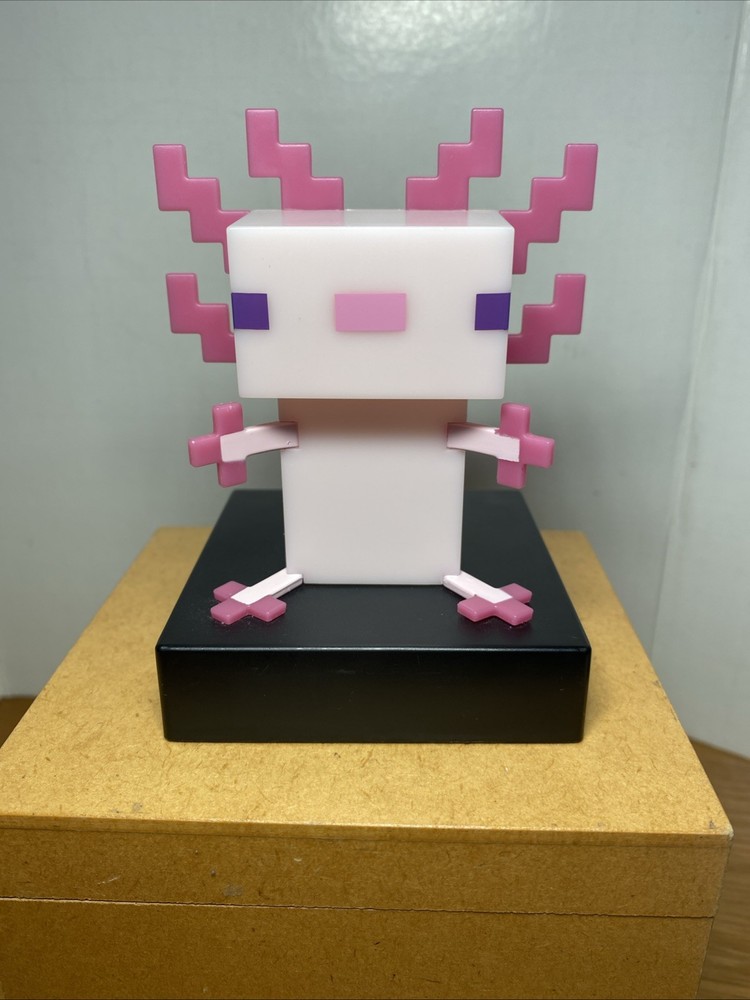 Minecraft Light up Axolotl #003 Series 1 Paladone Light