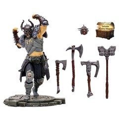 McFarlane Toys Diablo IV Whirlwind Barbarian 6″ Figure Includes a Mystery Weapon