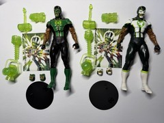 McFarlane Toys DC Multiverse Green Lantern (Simon Baz) Platinum and regular