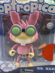 Poptropica Dr. Hare Pink Bunny Rabbit Vinyl 6” Collectible Action Figure NEW