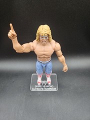 WWE VS WCW MONDAY NIGHT RAW ULTIMATE WARRIOR Acrylic Base ***No Toy Included***