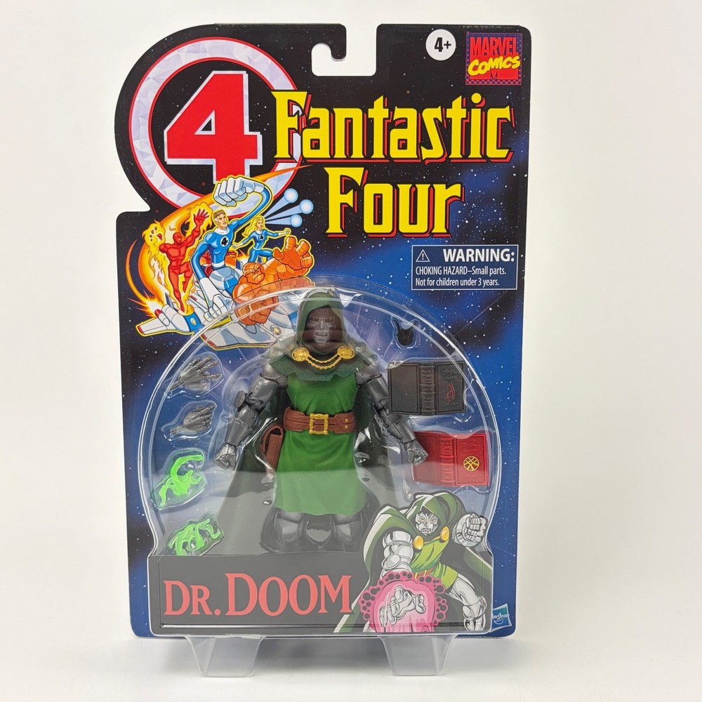 Marvel Legends Retro Fantastic Four Dr Doom 6 ” Figure Hasbro E9627 New